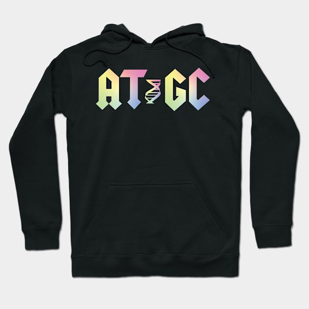 ATGC Molecular Biology Genetics Hoodie by ScienceCorner